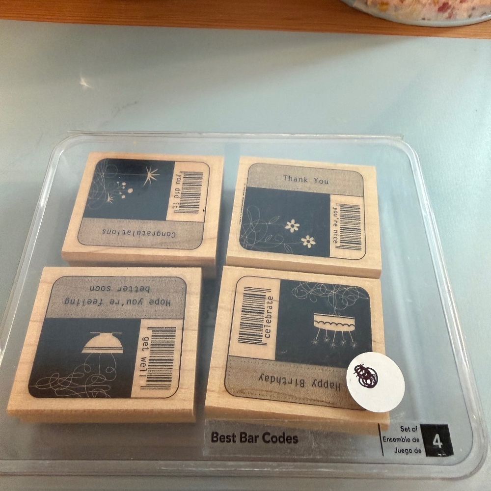 Stampin’ up Best bar codes